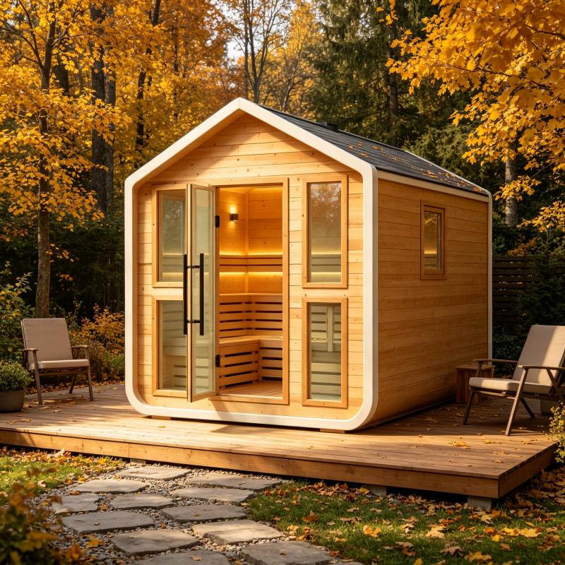 Spa And Wellness Hotel - Luxe sauna cabine op maat, massief
