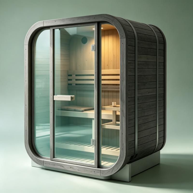Spa And Wellness Hotel - Grote op maat gemaakte saunaruimte van