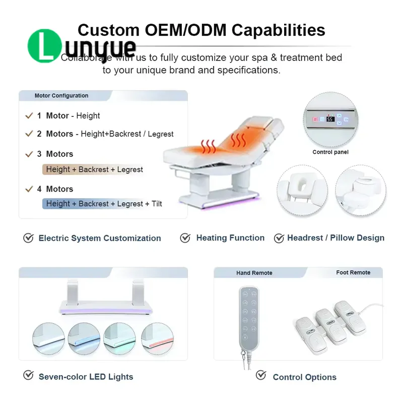 Witte Luxe 3-Motor Beauty Bed  - Spa Wellness Luxury recensie en prijs