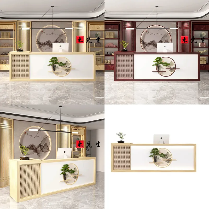 Massief houten receptiebalie i - Spa And Wellness Hotel recensie en prijs