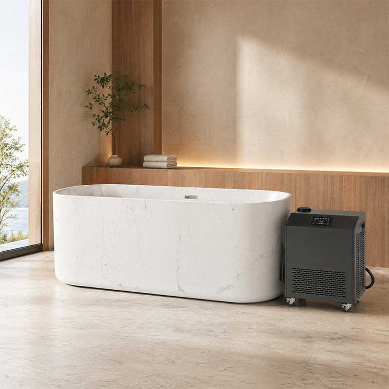 Acryl koude duikbad met marmer - Spa And Wellness Hotel recensie en prijs