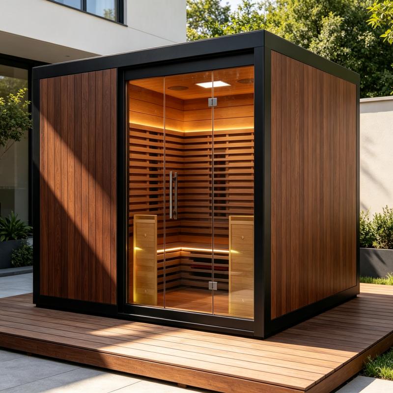 Op maat gemaakte saunaruimte v - Spa Wellness Luxury recensie en prijs