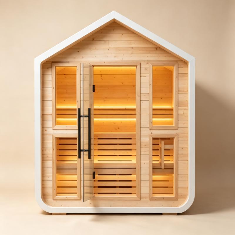 Op maat gemaakte saunaruimte v - Spa Wellness Luxury recensie en prijs